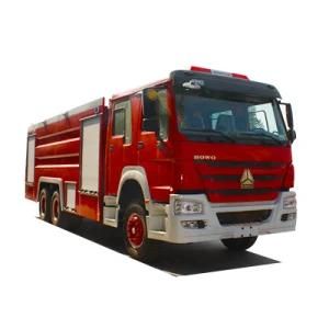 16ton HOWO Cheap Water Fire Truck