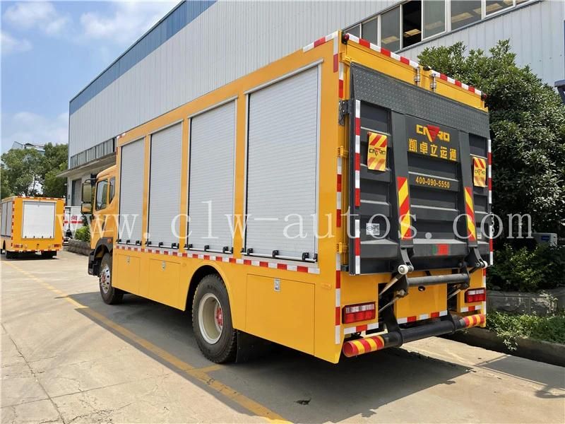 Dongfeng Duolika 4X2 Tire Repair Tool and Emergency Rescue Truck with Diesel Generator for Sale