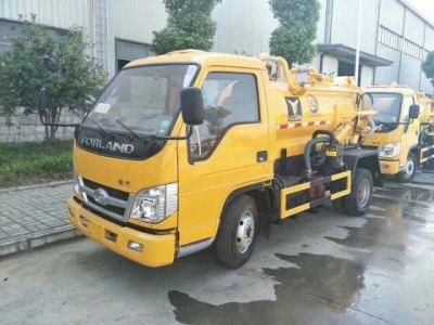 Foton 4X2 Mini Sewage Suction Truck Vacuum Sewage Suction Truck