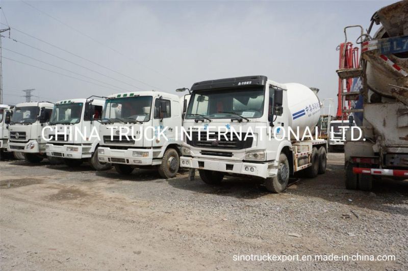 Sinotruck HOWO Used Trucks with Used Concrete Mixer Truck