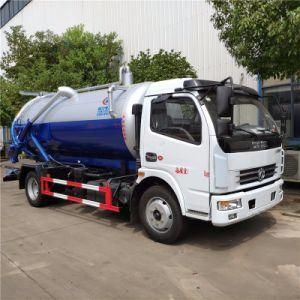 6m3 Waste Oil Suction Truck 6000 Liters Sewer Scavenger