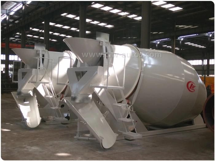 Customized 6/8/10/12m3 Concrete/Cement Mixer Tank Drum Truck Upper Body SKD Roller Mixing Machine