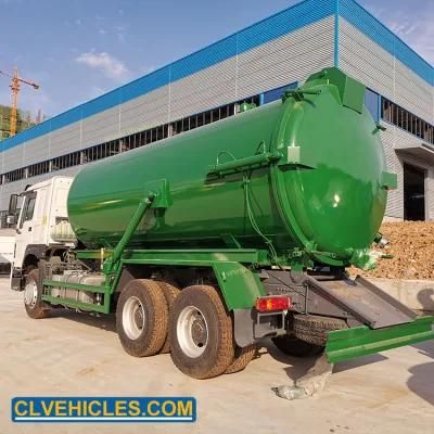 20000L Vacuum Cleaning Truck HOWO Moro Pump Water Jetting Truck