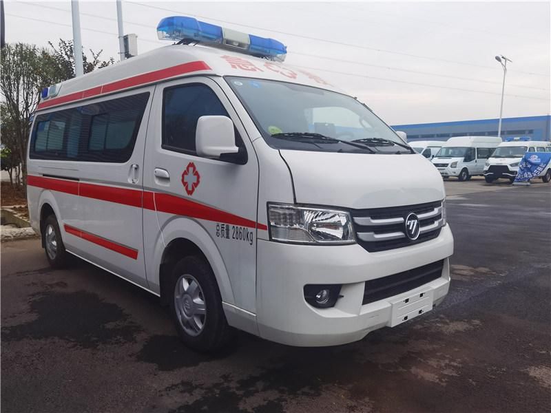 Good Quality Foton G7 G9 4X2 Ambulance Car for Sale