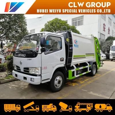 China Dongfeng 4X2 4m3 5m3 Compactor Garbage/Refuse/Rubbish/Waste Collection Truck