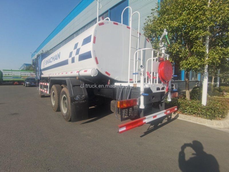 Shacman F3000 6*4 20 Cubic Meters Stainless Steel Water Tank Truck Water Tanker Truck for Sale