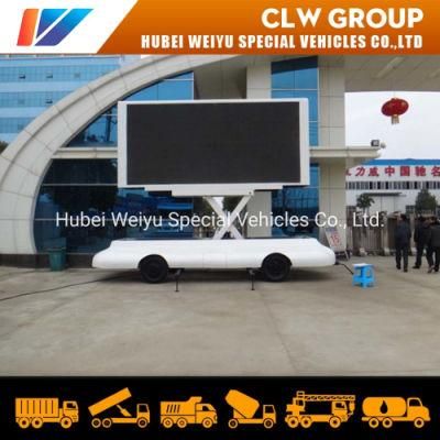 Outdoor Full Color P3 P4 P5 P6 External Power Supply Advertising Billboard Mobile LED Screen Trailer