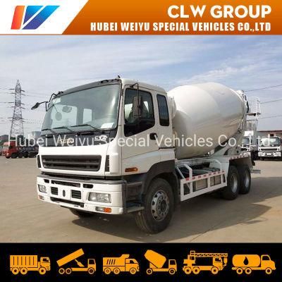 Isuzu 6X4 Concrete Mixer Truck 10m3 10cbm Cement Delivery Tank Mixer Trucks