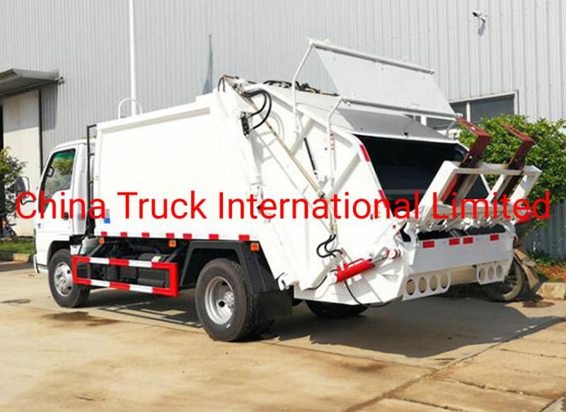 Isuzu Npr 600p 4*2 120HP Compactor Garbage Trash Rubbish Truck