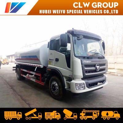 Foton Diesel Water Bowser Truck Road Water Sprinkler 12tons Water Delivery Tanker Truck