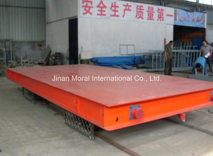 Battery Powered Steel Track Dolly Used in Coal Industry