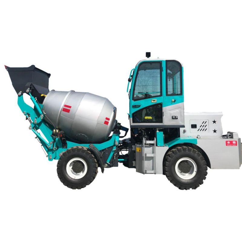 Lgcm 1.5m3 Auto Self Loading Concrete Mixer Truck with PLC Weighing System