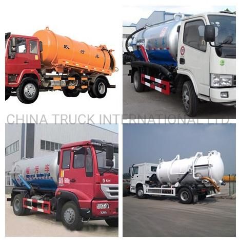 Sinotruck HOWO 16000L City Cleaning Sewage Fecal Vacuum Suction Truck