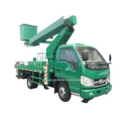 Hot Sale Foton Forland 10m 12m 14m 16m 18m 20m Telescopic Boom Insulated Bucket Truck