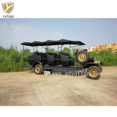 New Arrival Chinese 11 Seats Classic Electric Car for Tourism