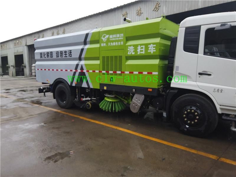 Dongfeng Tianjin 12m3 Vacuum Sweeper Truck Street Sweeper Truck for Sale