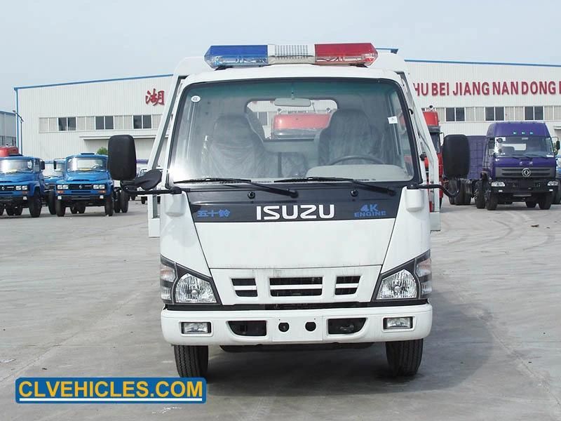 Isuzu 120HP Platform Tow Car Carrier Tow Flatbed Wrecker Truck