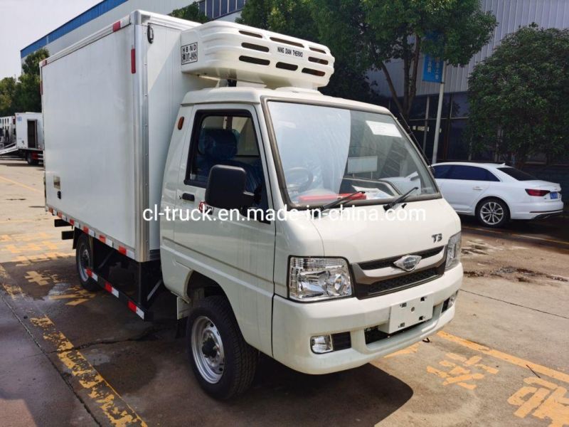 1 Ton Rhd Foton Forland Mini Refrigerated Refrigerator Truck