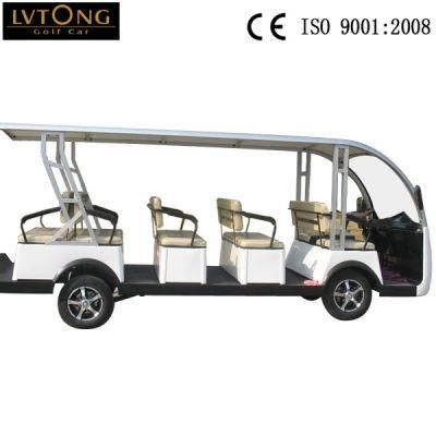 Four-Wheel Electric Vehicle 14 Person Electric Car Mini Bus