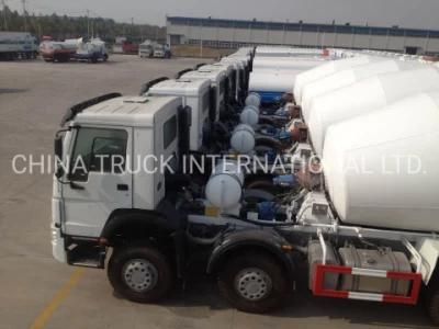 HOWO Chassis 12m3 14m3 Concrete Mixer Truck with 8X4 Driving Mode