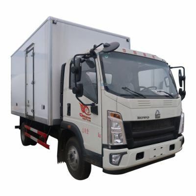 Good Quality HOWO 4X2 5tons 4tons 3tons Van Truck