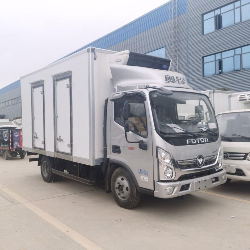 Foton Aumark Small Mini 4tons 5tons Refrigerated Freezer Truck for Sale