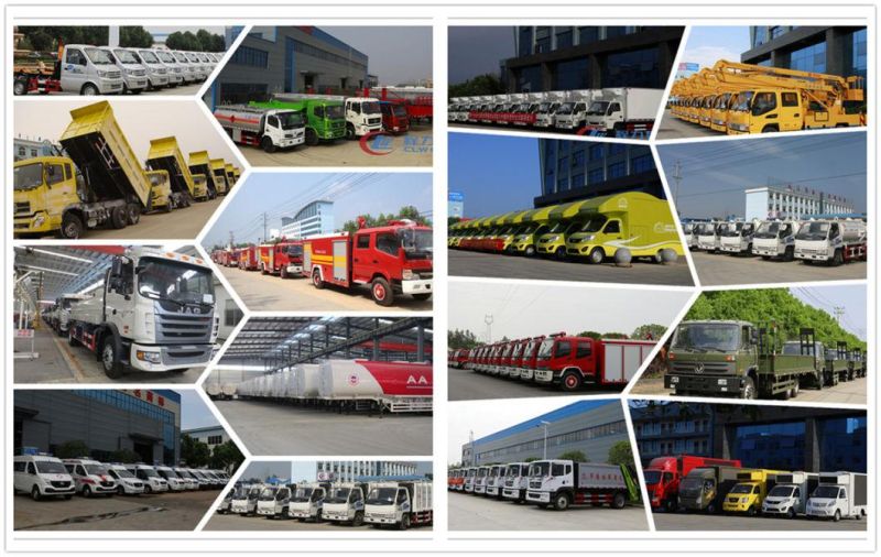 Good Quality Dongfeng 4X2 Type 6tons Tilt Tray Road Wrecker Truck with Crane