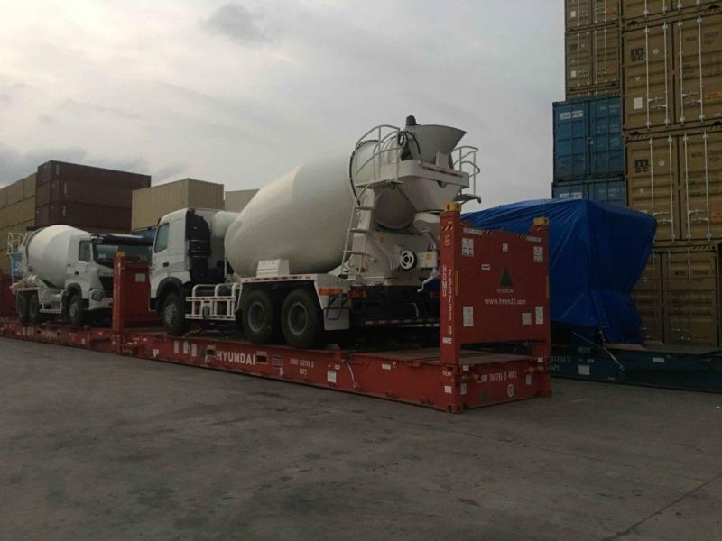 Euro III HOWO 6cbm Mixer Cement Mixer with Factory Price