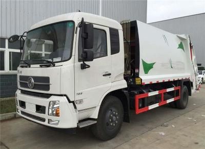 Dongfeng 8cbm Waste Collection Vehicle Compressor Garbage Truck