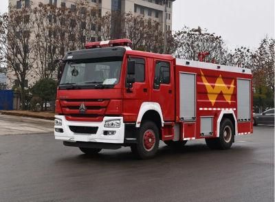 Sinotruk HOWO Heavy Duty Foam Tank Fighting Truck Fire Engine