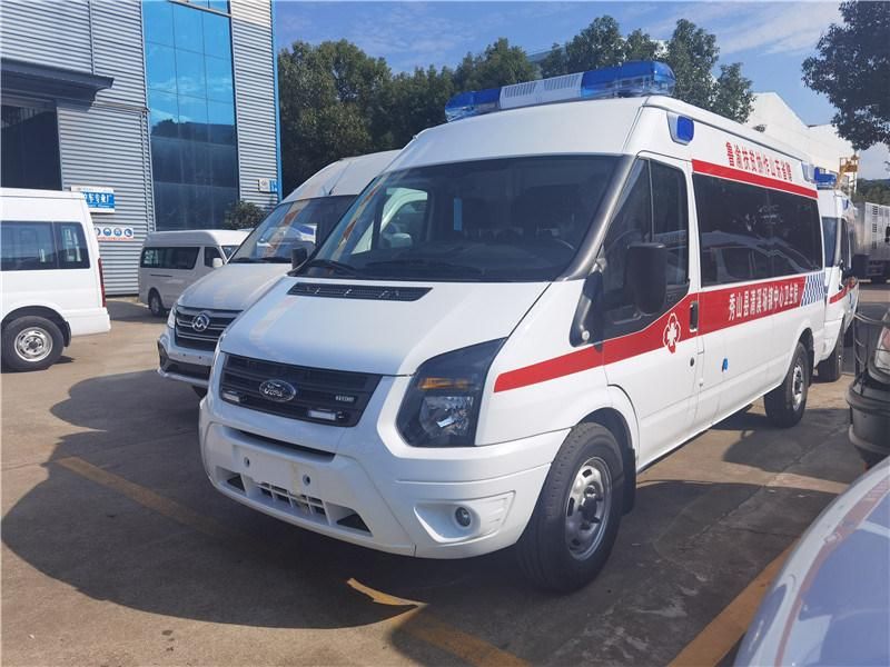 China Ford Chassis Brand New Ambulance Prices for Sale