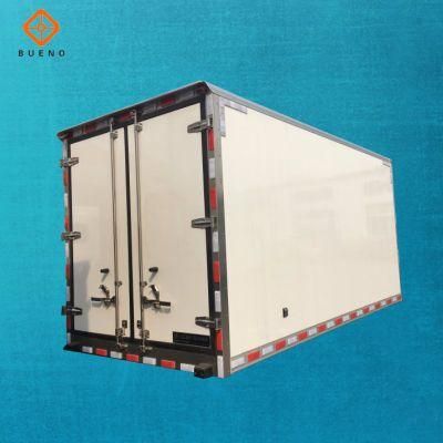 Bueno HOWO 15ton 4*2 160HP Fiberglass PU Composite Panel Refrigerated Truck Body