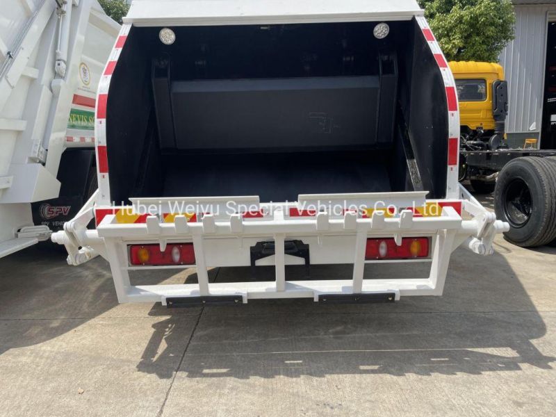 Dongfeng Brand 10 Cubic 6- 8 Ton 4X2 Garbage Compressed Compactor Garbage Truck Waste Rubbish Collection for Sale
