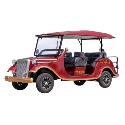 Electric Retro Classic Tourist Cars / 8 Seat Electric Car