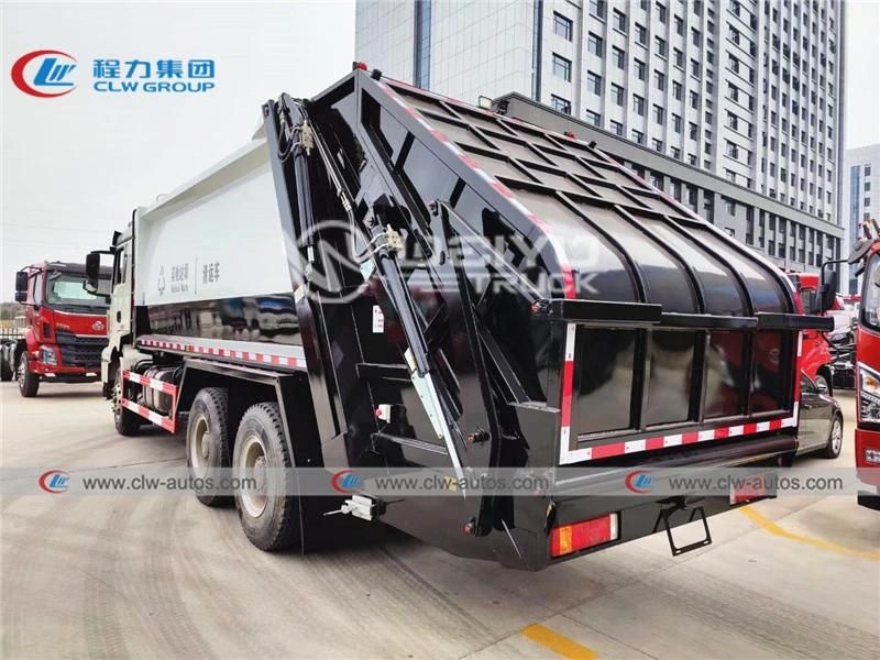 Shacman 20, 000liters 20cbm 15tons 6X4 Compactor Garbage Truck Compressed Waste Removal Truck for Sanitation Services