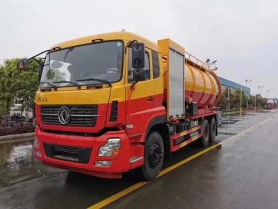 6X4 Heavy 16000 Litres 20000 Litres 15ton-20ton Sewage Cleaning Suction Truck