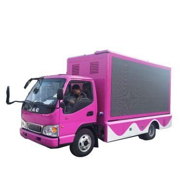 JAC 4X2 Type 3 Side Full Color Outdoor LED Advertising Truck