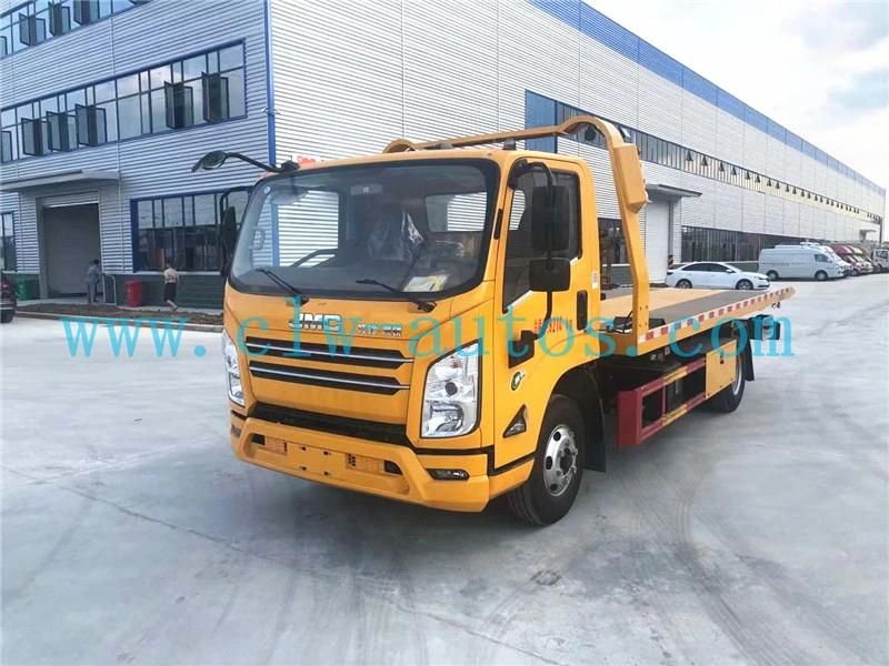 Jmc/JAC/Dongfeng/HOWO/Foton/FAW Customized Platform Wrecker Flatbed Tow Trucks Road Recovery Truck