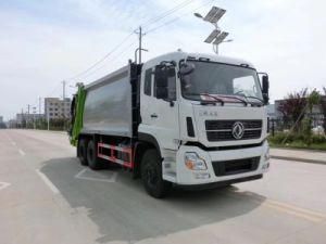 Manufacturer 18 Cubic Dongfeng Tinalong 290HP Waste Garbage Compressor Collection Truck for Sale