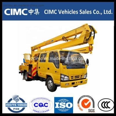 Isuzu Npr 4kh1 Aerial Work Platform Manlift 16m Pick up Truck