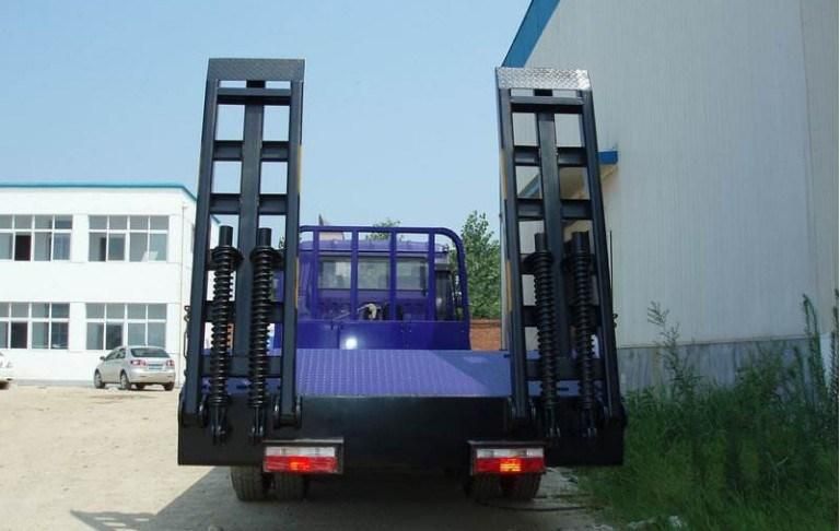 Dongfeng 6X4 12tons Flat-Bed Truck Low-Bed Tow Truck