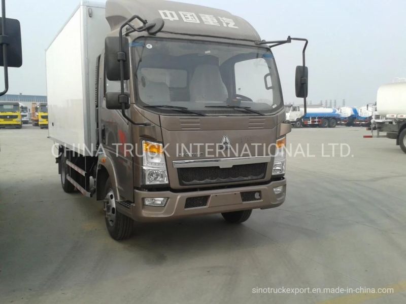 5000kg Sinotruck HOWO Euro 2 Refrigerated Trucks with Diesel