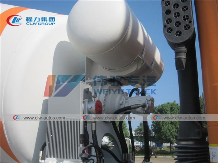 North Benz/HOWO/Dongfeng 12-Wheel 8X4 Cement Mixer Trucks Drum Concrete Transport Mixer Tank Truck for Cote d′Ivoire