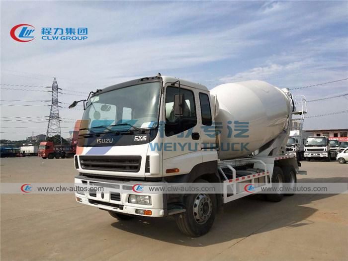 Isuzu 6X4 Concrete Mixer Truck 10m3 10cbm Cement Delivery Tank Mixer Trucks