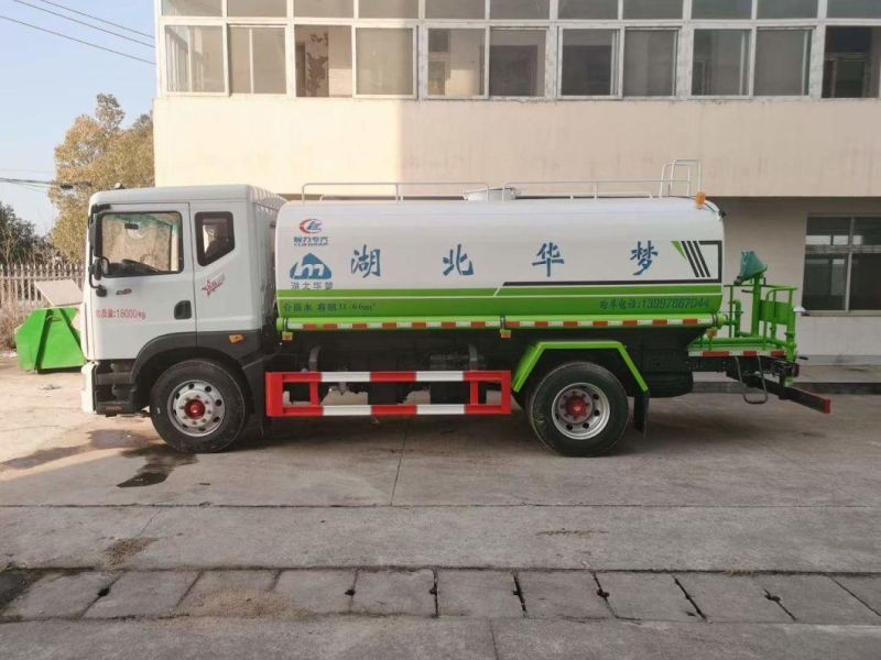 Dongfeng 4000 Gallons 3 Wheels Drinking Water Tank Dimension Nonpotable Water Tank Camion Truck for Sale