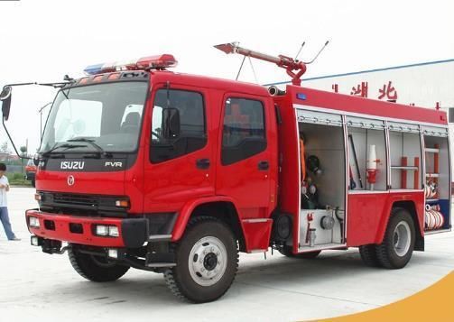 Customized Isuzu High Pressure Water Tank Fire Fighting Truck Emergency Rescue Fire Engine Truck