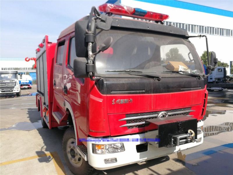 Dongfeng 4X2 Dlk Fire Rescue with Crane