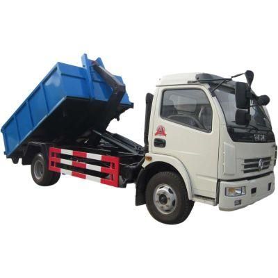 Dongfeng 4*2 Dlk 5tons-8tons Roll off Garbage Truck Self Load Dumpster Garbage Trucks