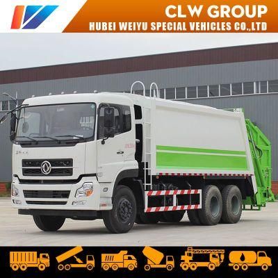 Dongfeng 10 Wheels 18cbm Rear Loader Garbage Compactor Truck Waste Treatment Compressed Garbage Truck