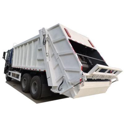 High Performance Heavy Duty Sinotruck HOWO 6X4 Garbage Compressed Truck with 16m3 Capacity for Sales